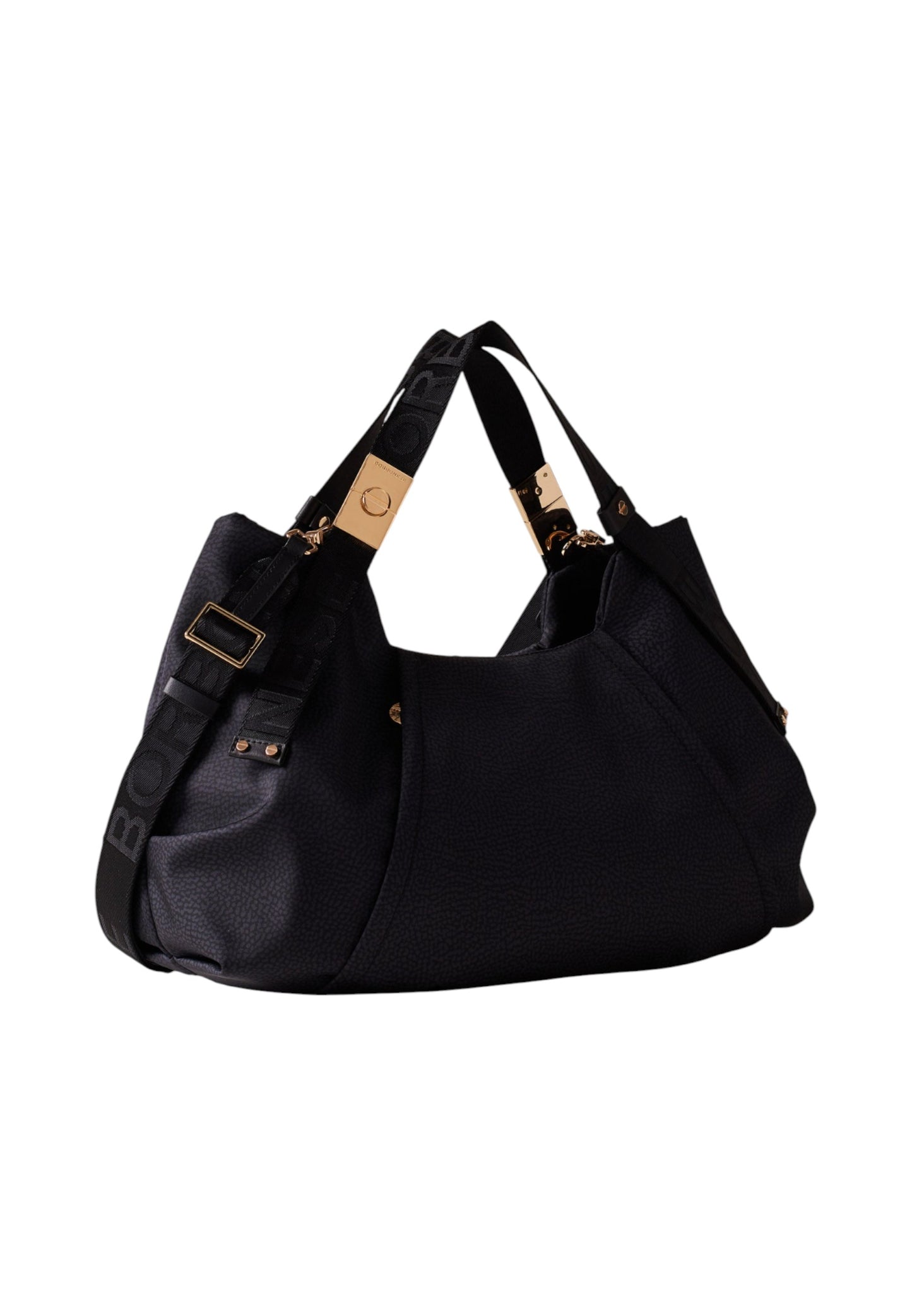 Borsa A Mano Donna Borbonese Bauletto Medium Con Tracolla Fold 933835AH1