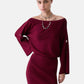 Vestito Corto Donna Liu Jo In Maglia, Maniche Ampie  CF6093MS99E