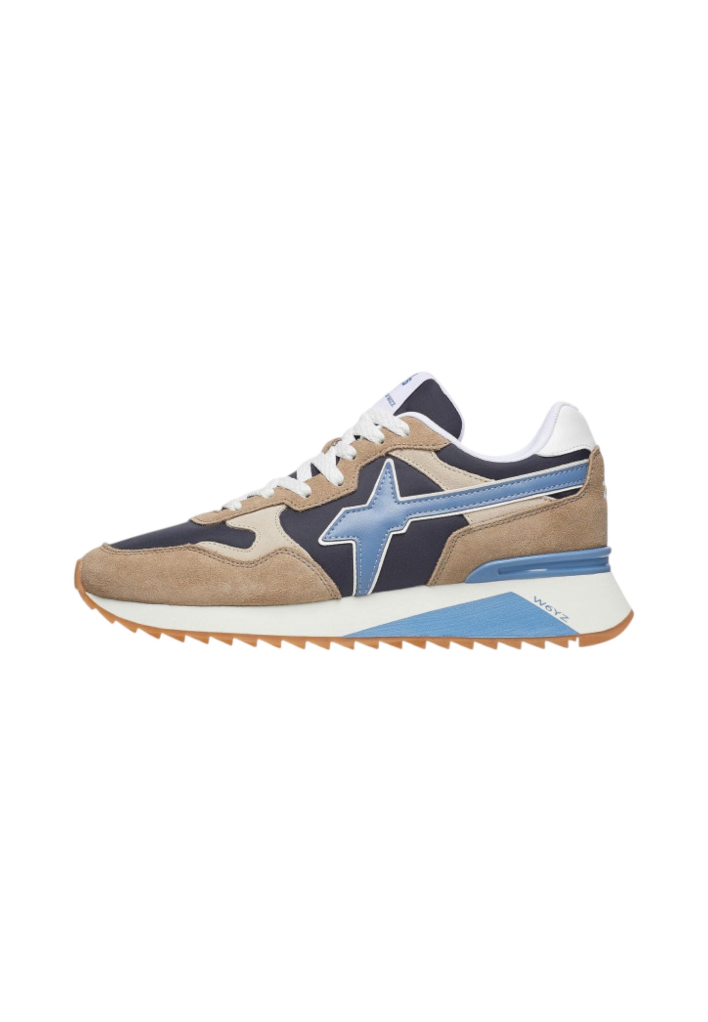 Sneakers Basse Uomo W6YZ In Tessuto Tecnico E Suede Yak-M. 201518525
