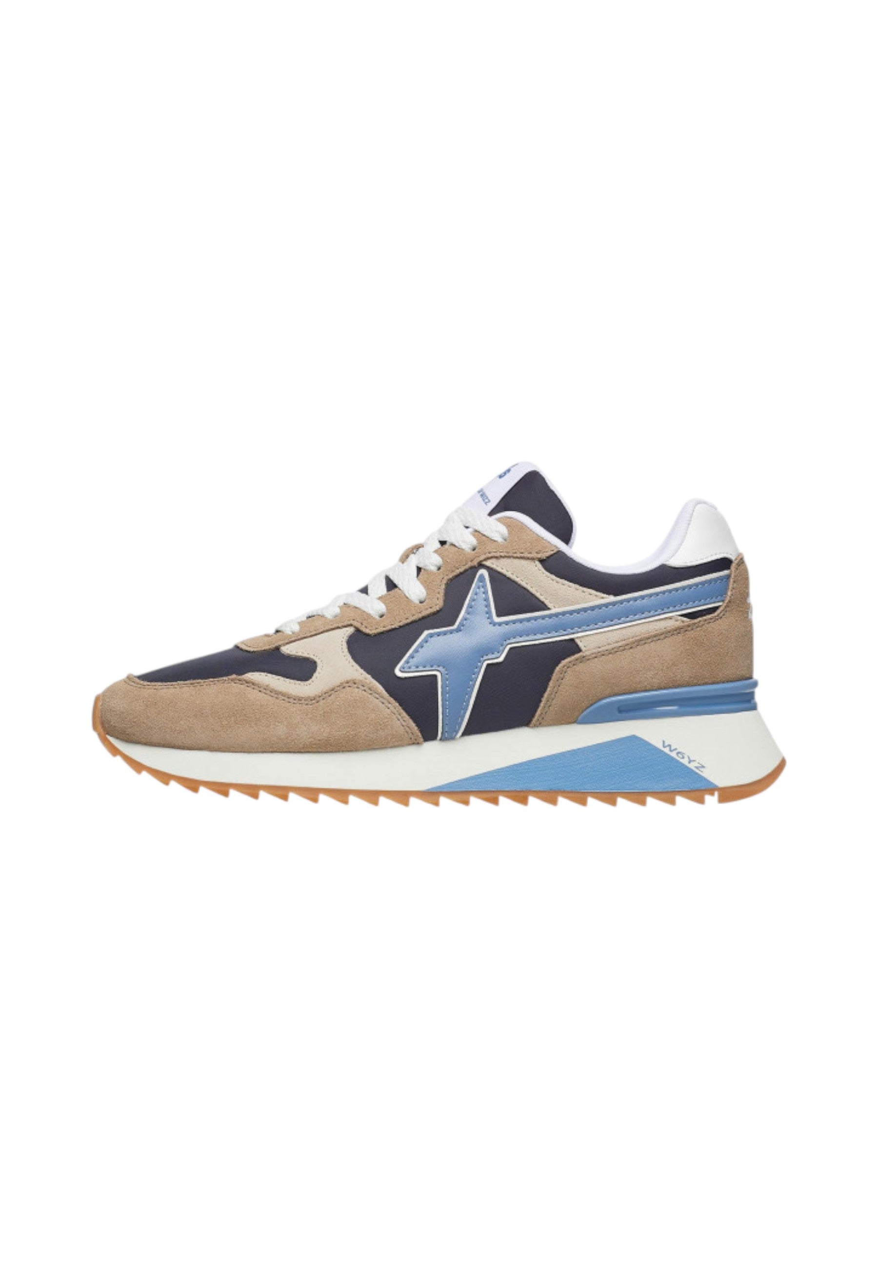 Sneakers Basse Uomo W6YZ In Tessuto Tecnico E Suede Yak-M. 201518525