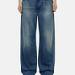 Jeans Barrel Fit Donna Liu Jo Effetto Used Con Cinta Rovesciata Zip Dea UF6500D0396