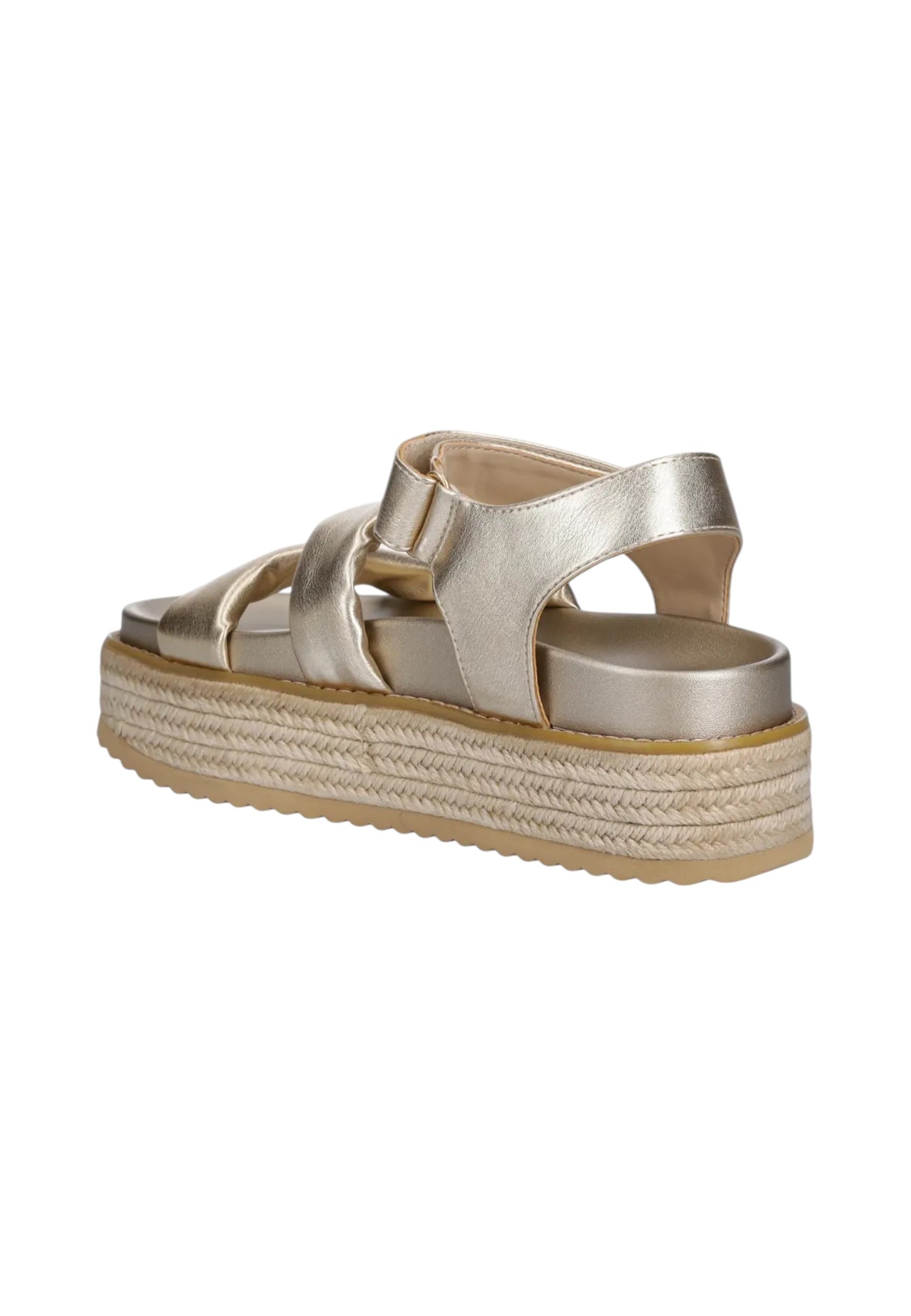 Sandali Con Zeppa Donna Liu Jo Metallic Panarea