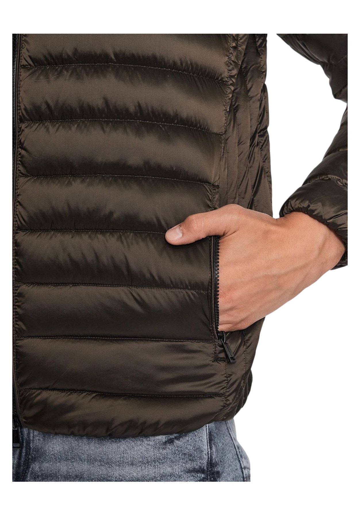 Piumino Corto Uomo Guess   M1RL47WDQ50
