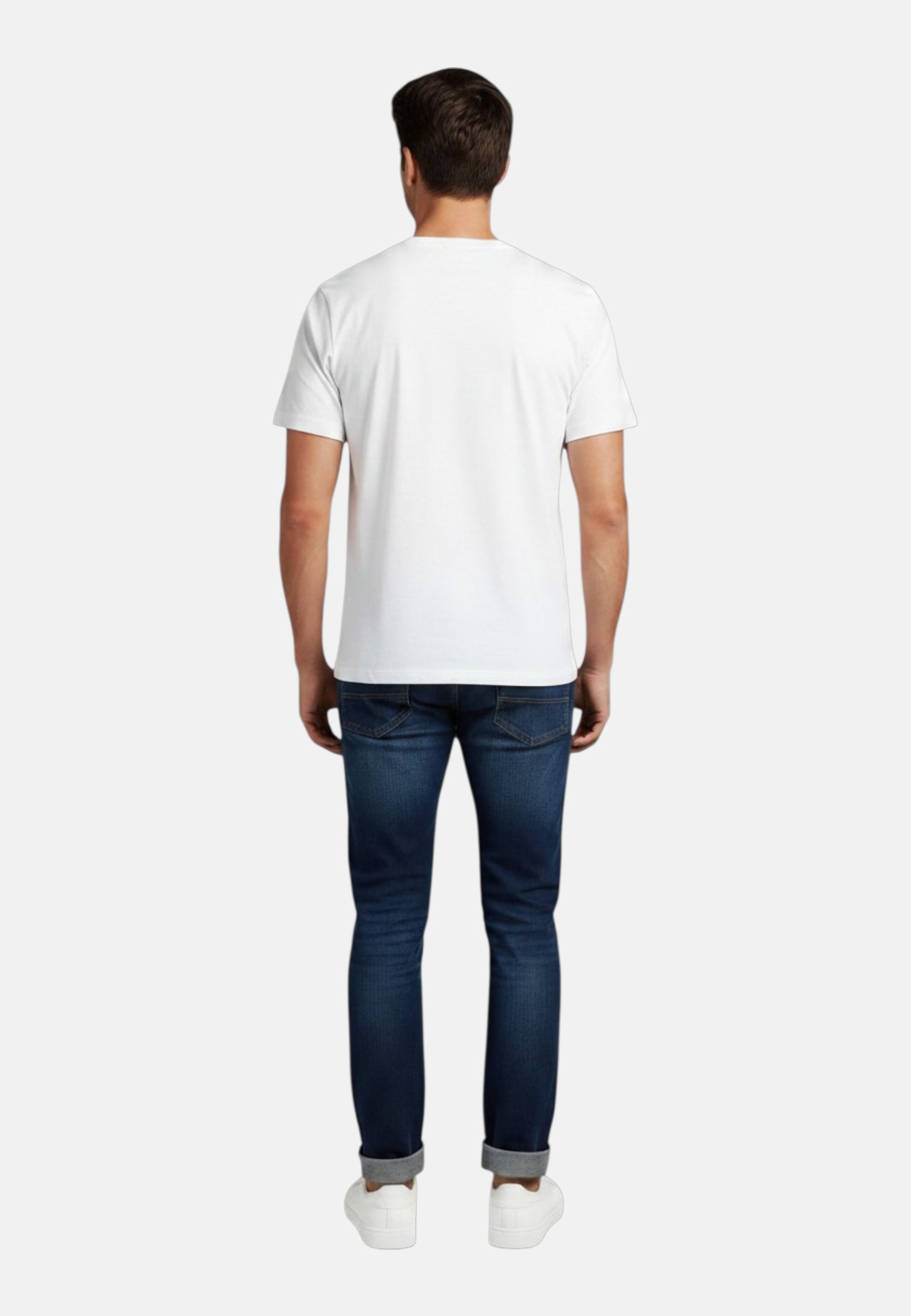T-Shirt Manica Corta Uomo Mc2 Saint Barth Stampa E/O Ricamo Frontale St Tropez Port Car Denver DNV0002