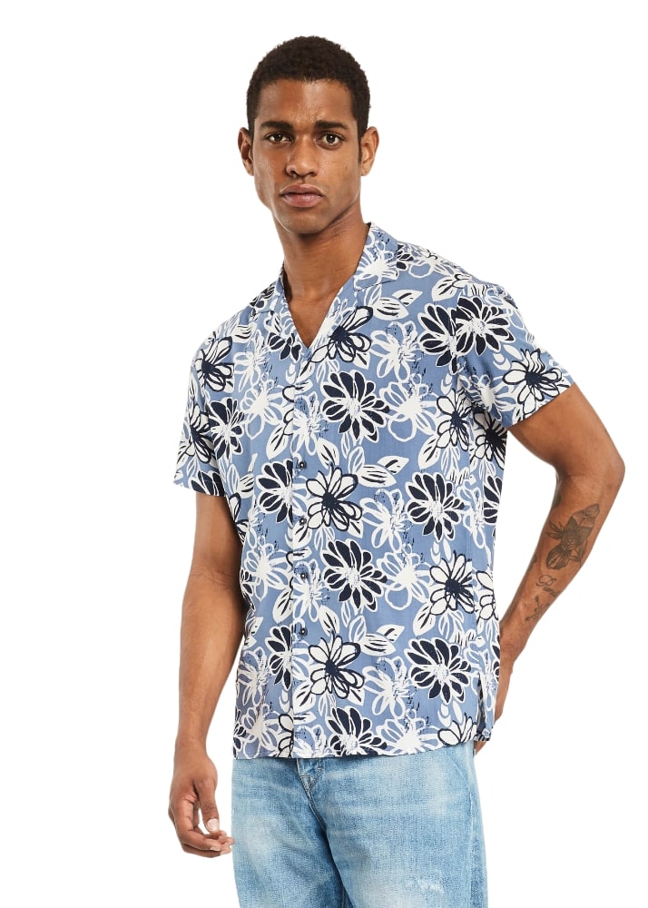Camicia Manica Corta Uomo Gaudi   211GU45015