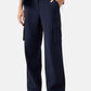 Pantaloni Cargo Donna Guess Straight Leg Guessxns Long W6GB01W1416