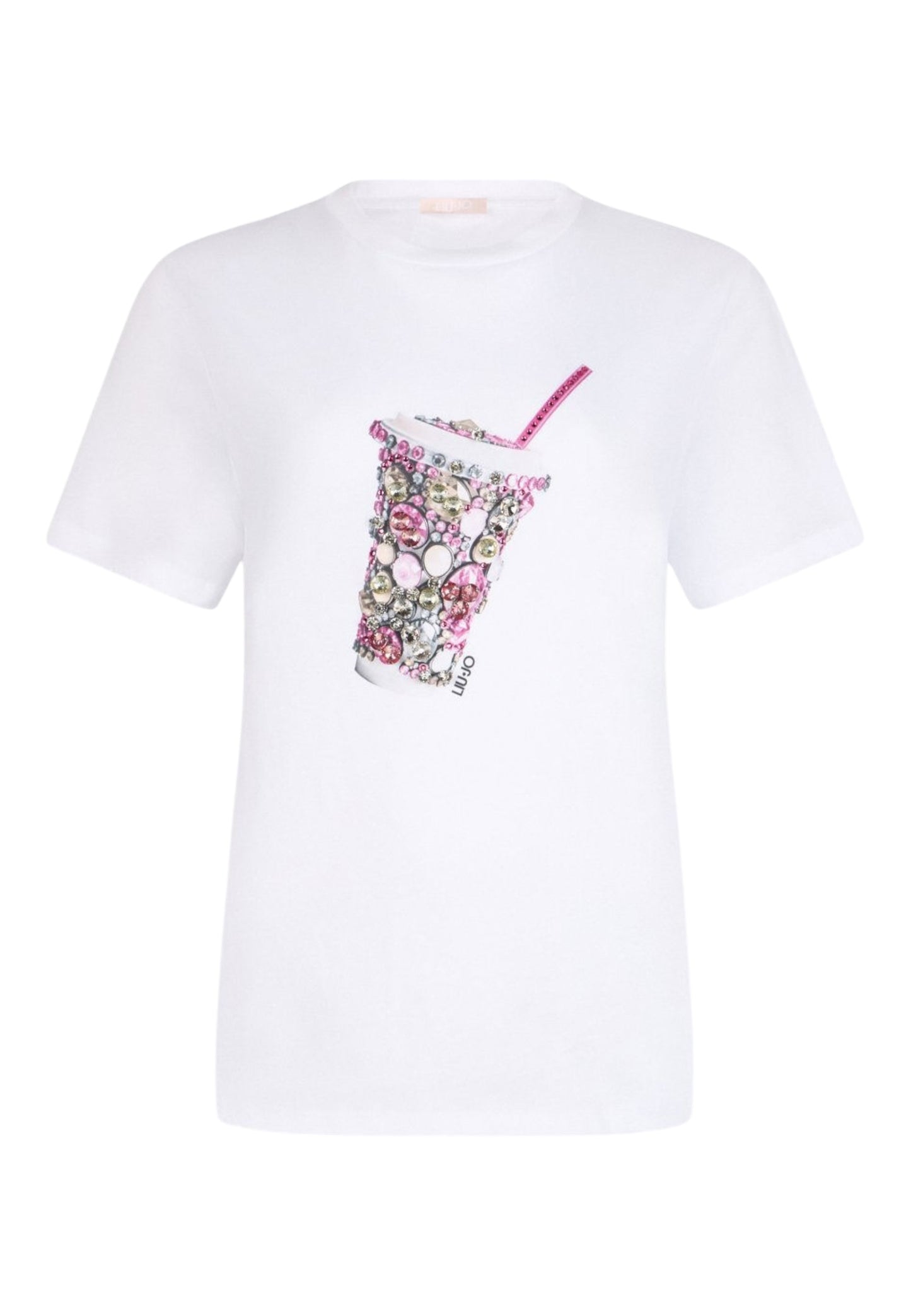 T-Shirt Manica Corta Donna Liu Jo Milkshake Lj Eco Line WA6237JS923