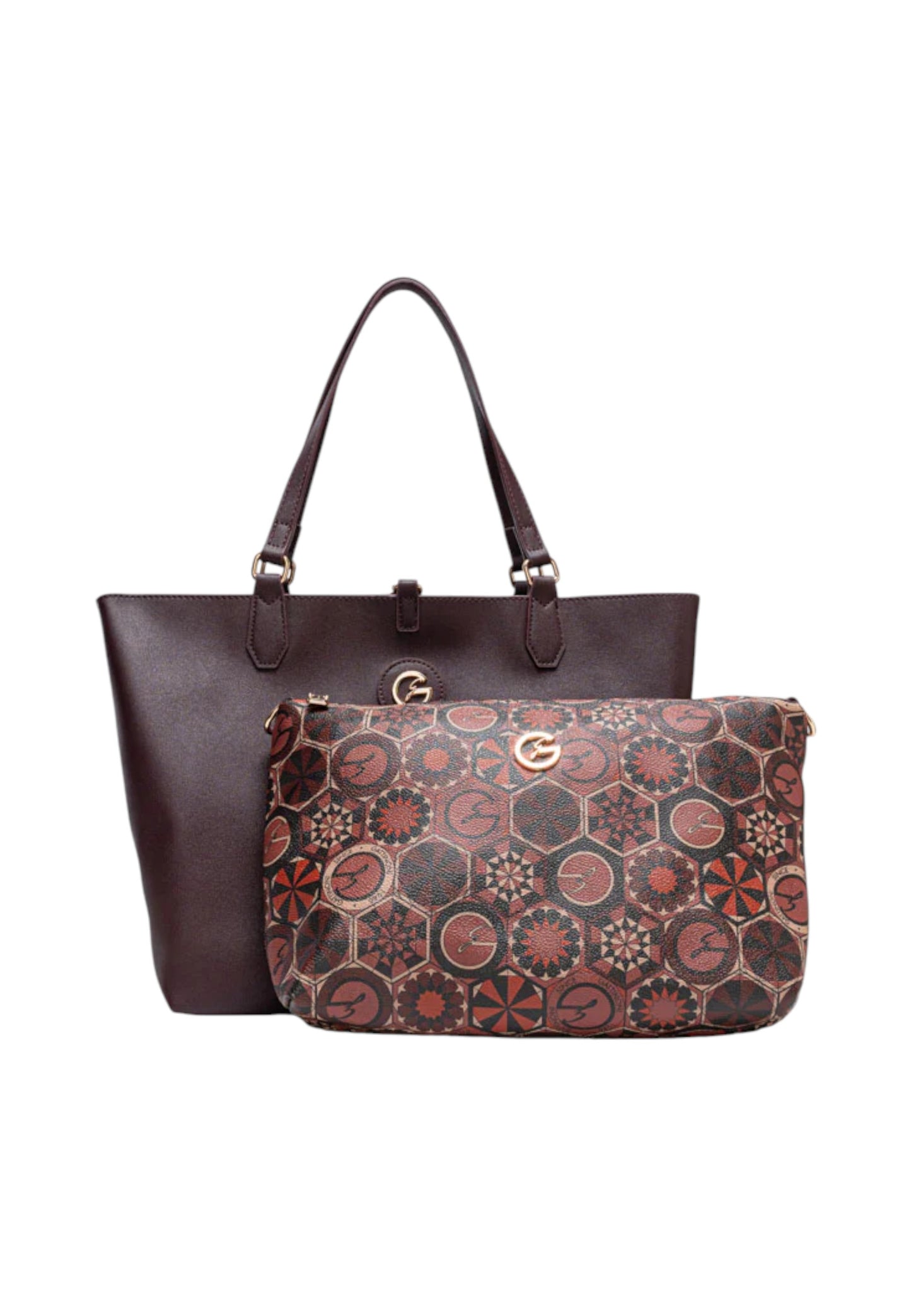 Borsa A Spalla Donna Gattinoni Medium Shopping Teodosia Reversibile BINTD8156WZT