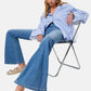 Jeans Flare Fit Donna Liu Jo Bootcut Vita Alta Good Super Beat UA6159D0264