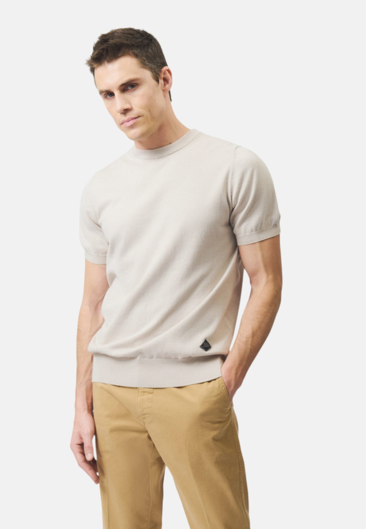 T-Shirt Manica Corta Uomo Roy Roger's In Maglia Di Cotone  RRU90323CS17XXXX