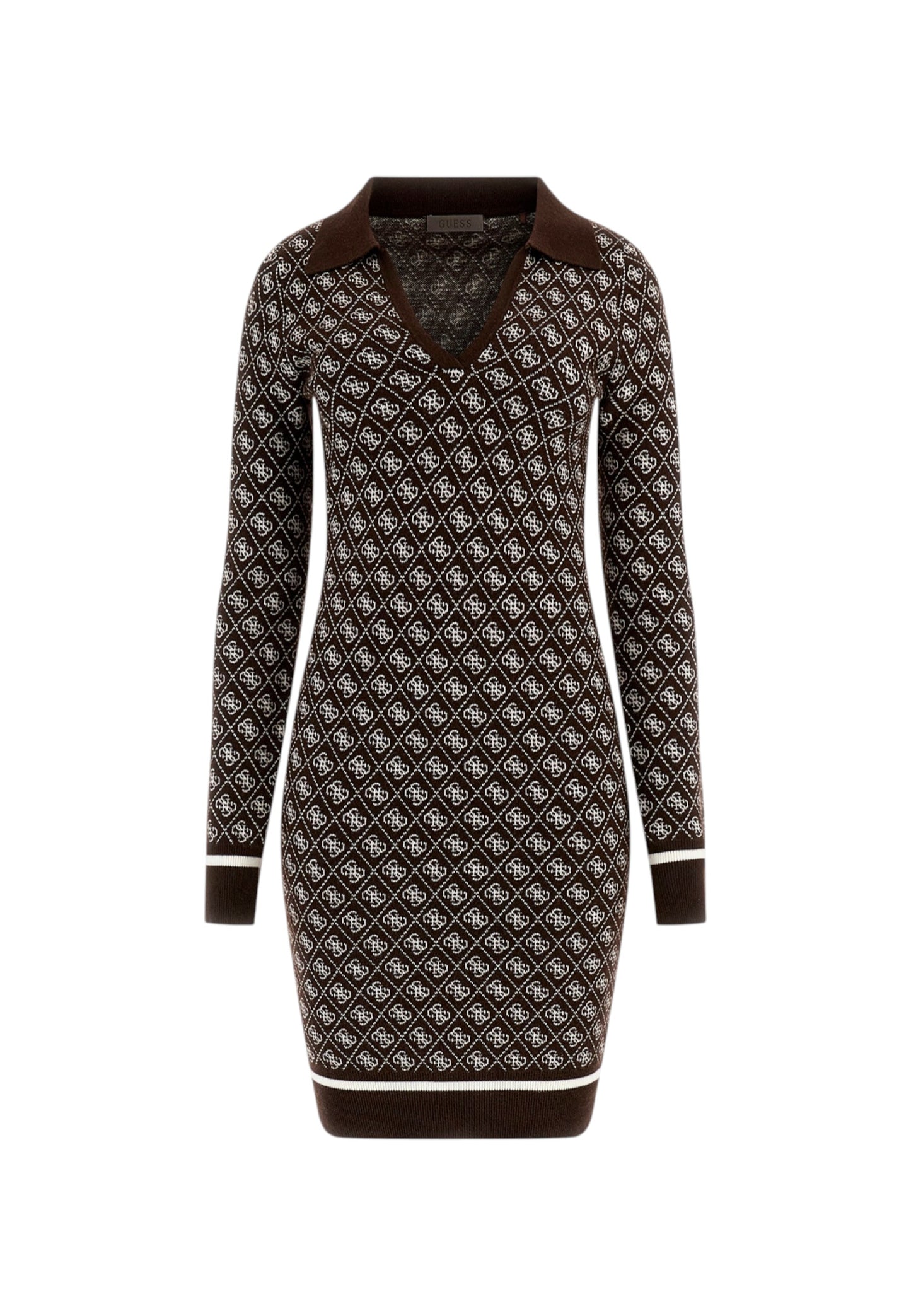 Vestito Midi Donna Guess In Maglia Aubrey 4G W5BK25Z3JD2
