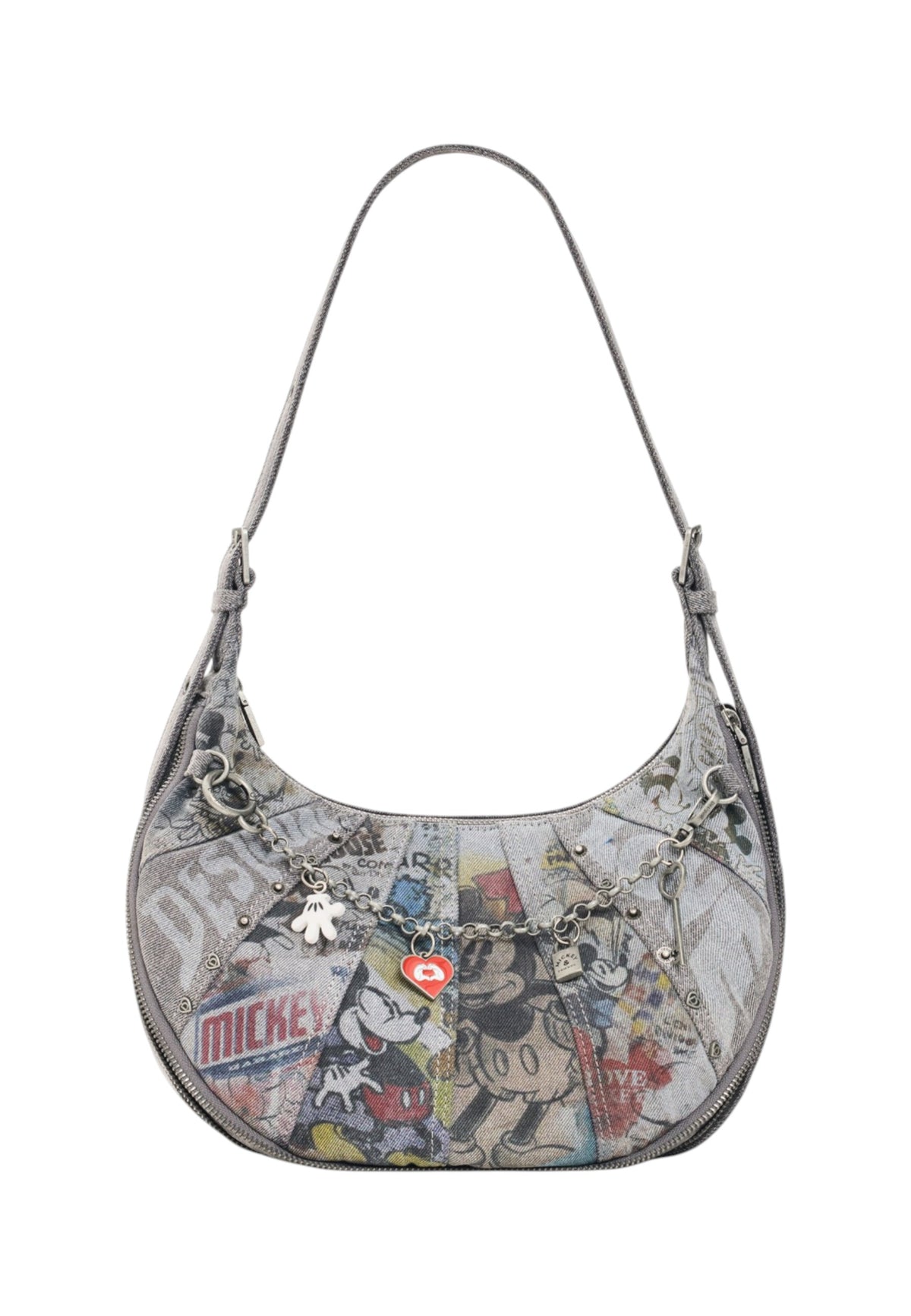 Borsa A Spalla Donna Desigual  Bag Mickey Alldenim Calgary 3.0 26WAXD22