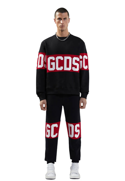 Felpa A Girocollo Uomo Gcds Band Logo  B1XM1511JD1