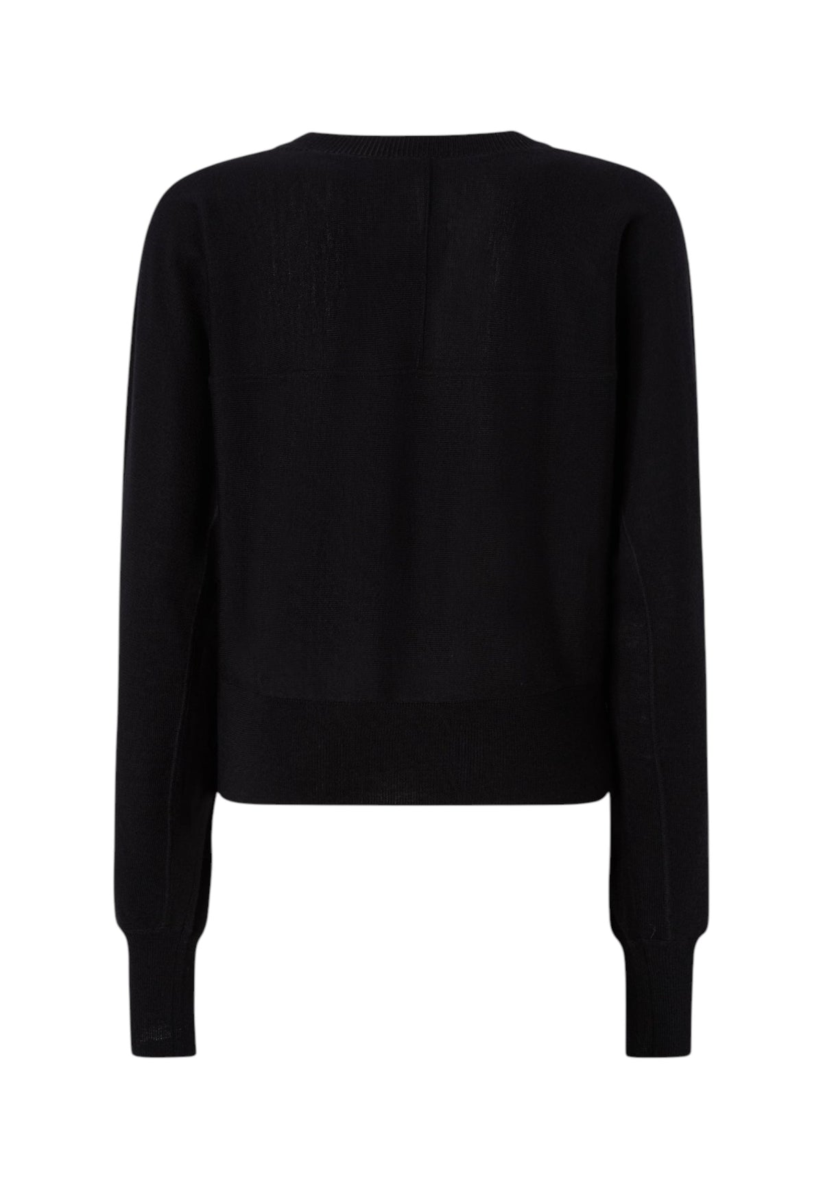 Maglione A Girocollo Donna Pinko Girocollo, maniche lunghe, filato misto lana, logo Love Birds a intarsio in trasparenza, collo polsini e fondo a costine Lanzarote 105417A18M