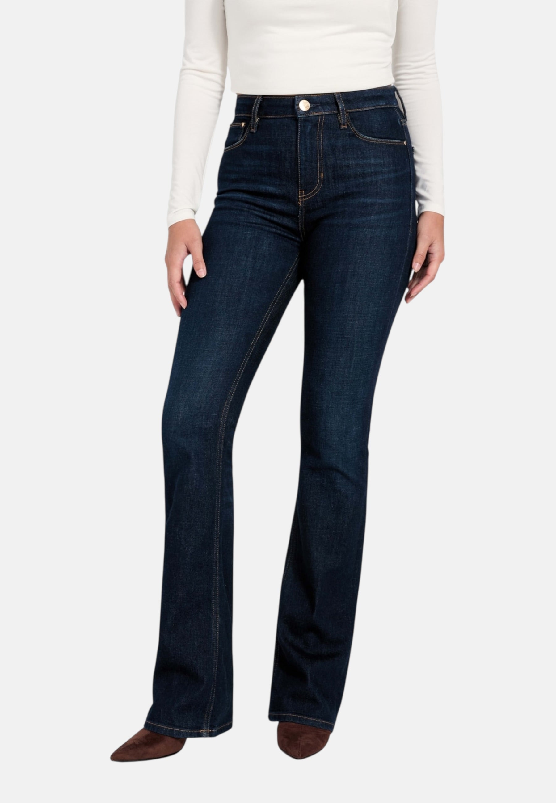 Jeans Flare Fit Donna Guess  Sexy W6RA0LD6881