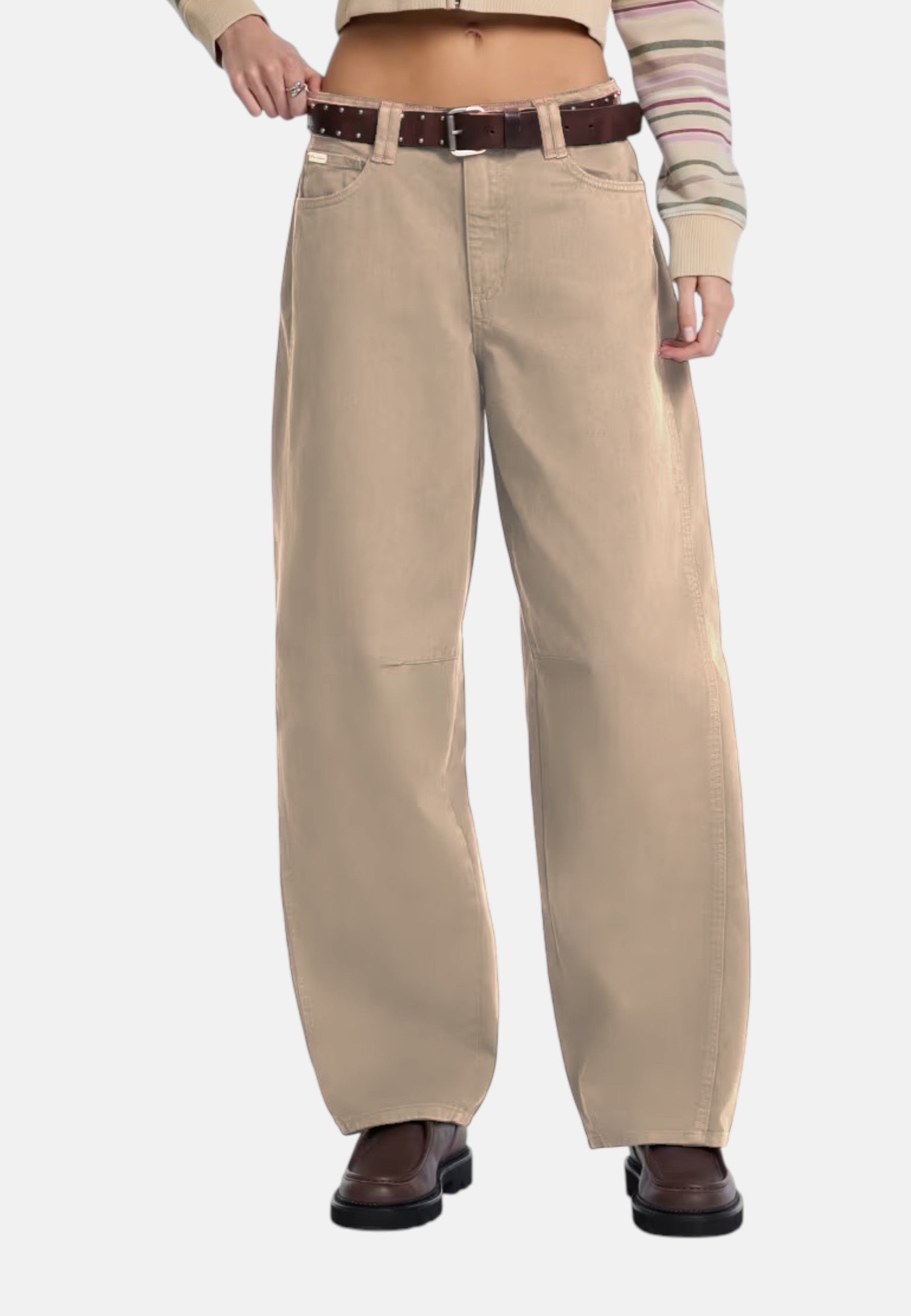 Pantaloni Barrel Leg Donna Guess  Gj Barrel W5BA2XWGCV1