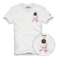 T-Shirt Manica Corta Uomo Mc2 Saint Barth Eye Tiger Austin AUS0001