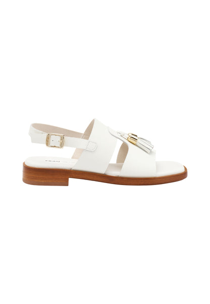 Sandali Bassi Donna Frau Con Nappine London-S