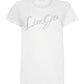 T-Shirt Manica Corta Donna Liu Jo  Faded Liujo Silver UF5266JS904