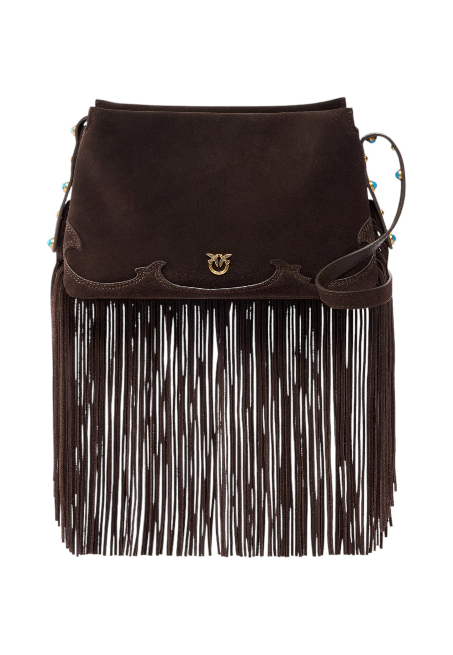 Borsa A Tracolla Donna Pinko Piccola Con Frange Triplet Mini Fringes 106665A0F6