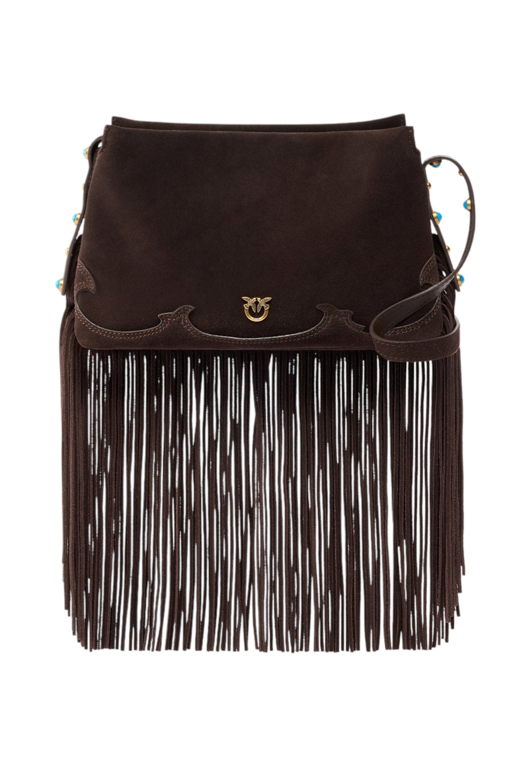 Borsa A Tracolla Donna Pinko Piccola Con Frange Triplet Mini Fringes 106665A0F6