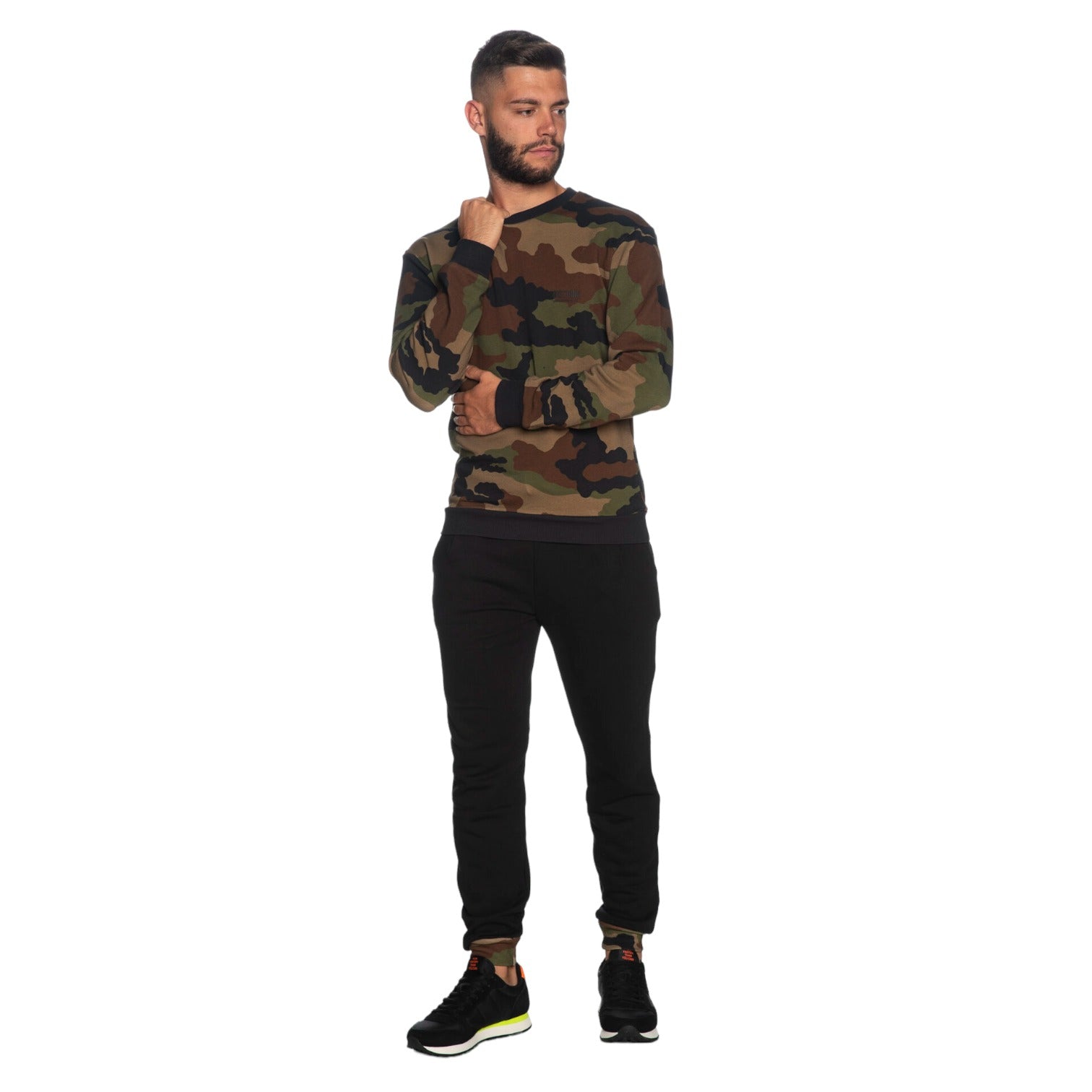 Felpa A Girocollo Uomo Moschino   A17178133
