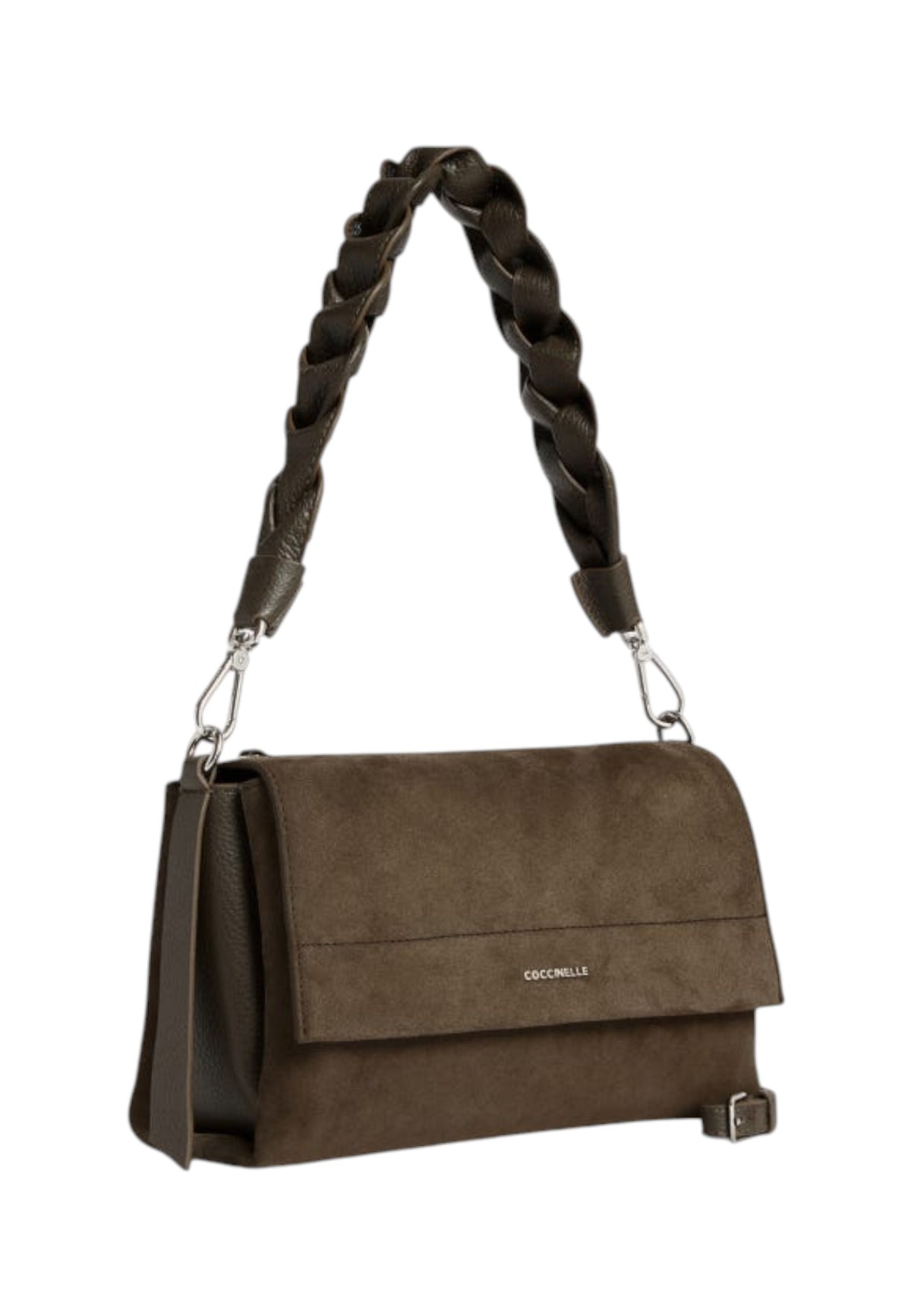 Borsa A Tracolla Donna Coccinelle In camoscio, Pelle con grana, Bicolore Boheme Suede Bimaterial E1P6P120101