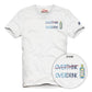 T-Shirt Manica Corta Uomo Mc2 Saint Barth Stampa E/O Ricamo Frontale Overdrink Portofino POT0001