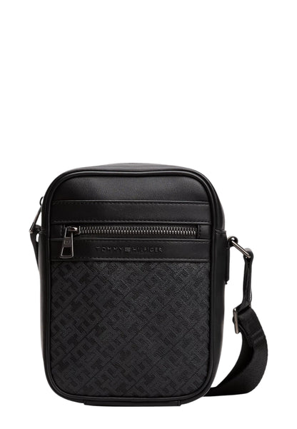 Borsa A Tracolla Uomo Tommy Hilfiger Mini Reporter Th Monogram AM0AM13493