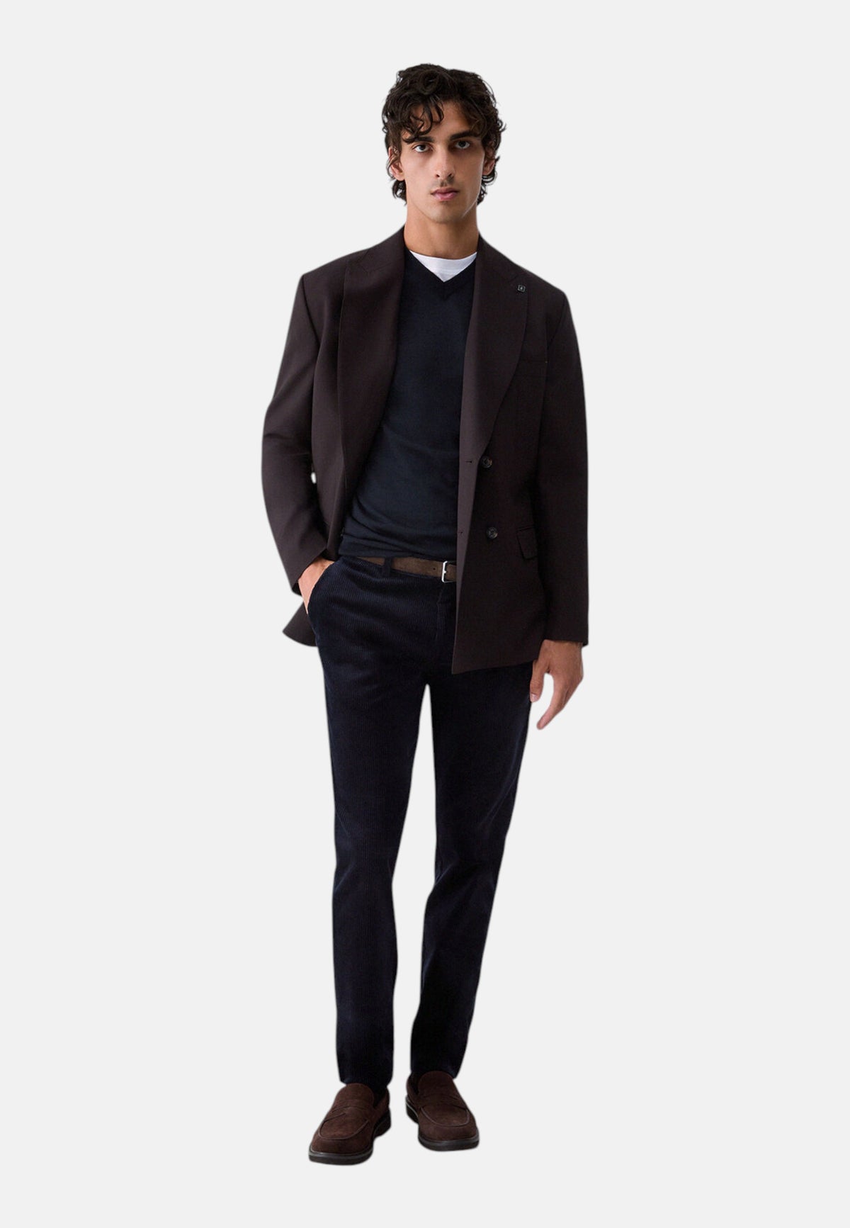 Pantaloni  Uomo Liu Jo In Velluto A Coste Fini Lione QF6096T850A