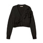 Cardigan  Donna Twinset In Maglia Con Motivo Rouches  242TP3300