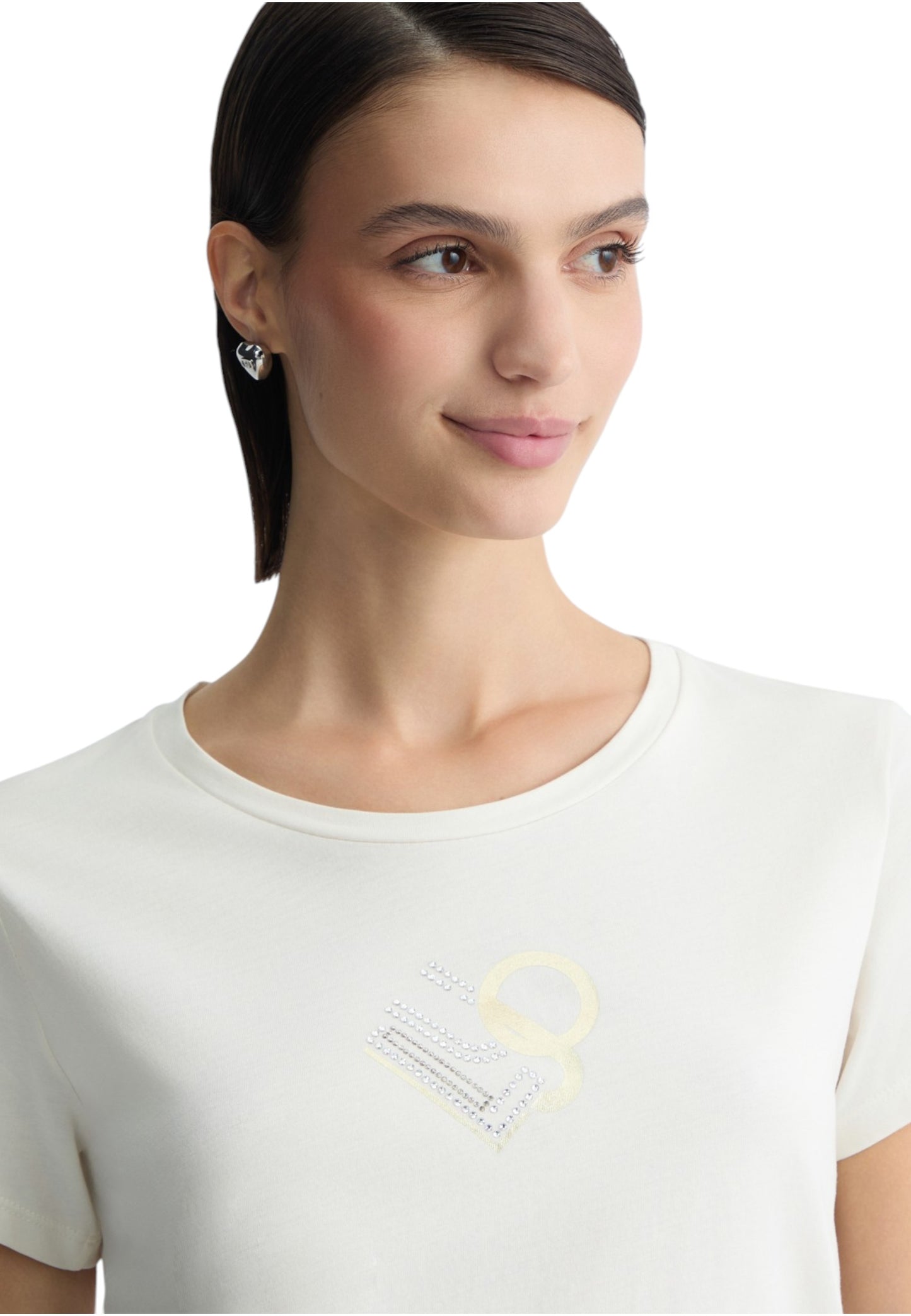 T-Shirt Manica Corta Donna Liu Jo  LiuJo Foiled