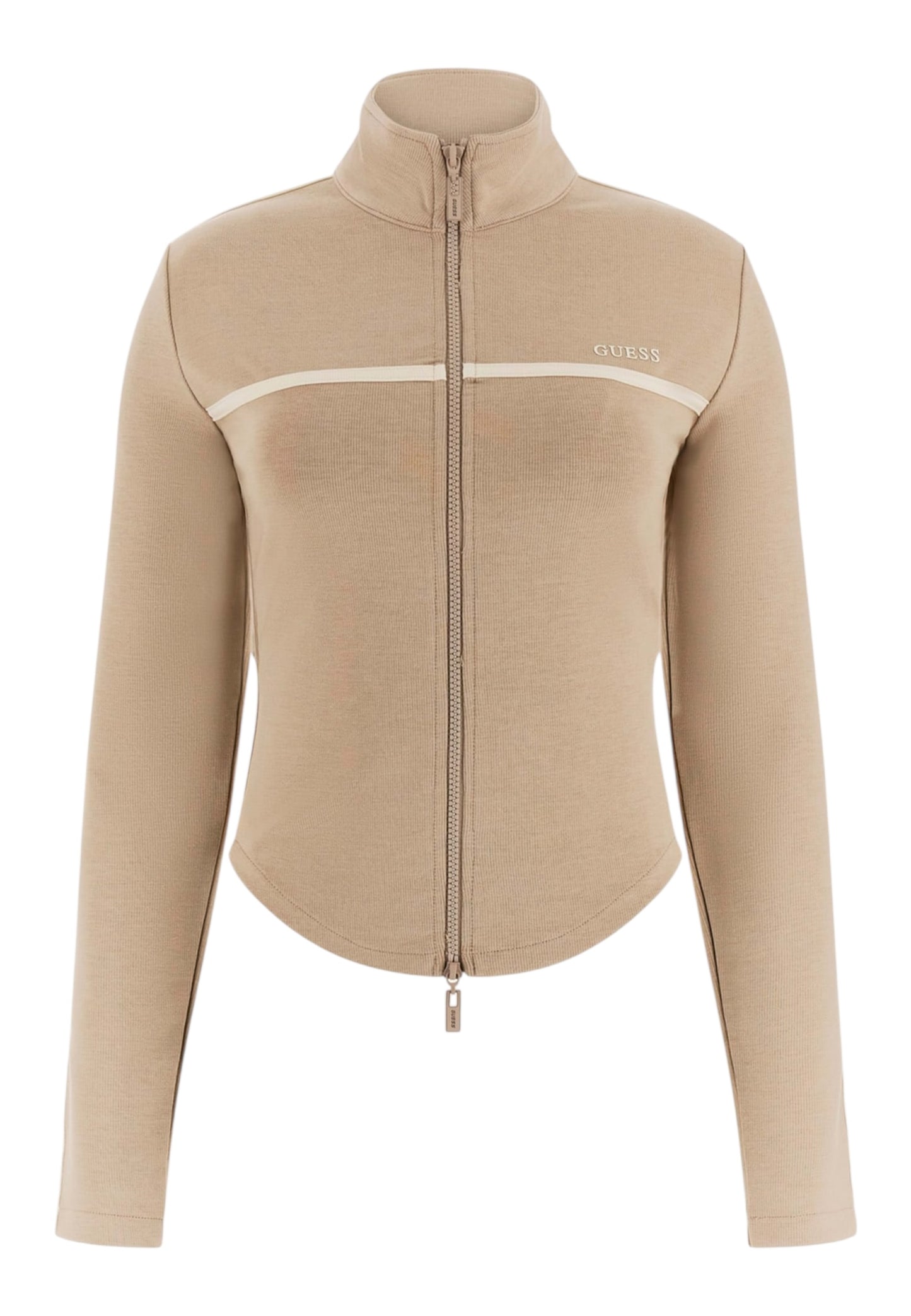 Felpa Con Zip Donna Guess  Jasmine V6GQ04K2911