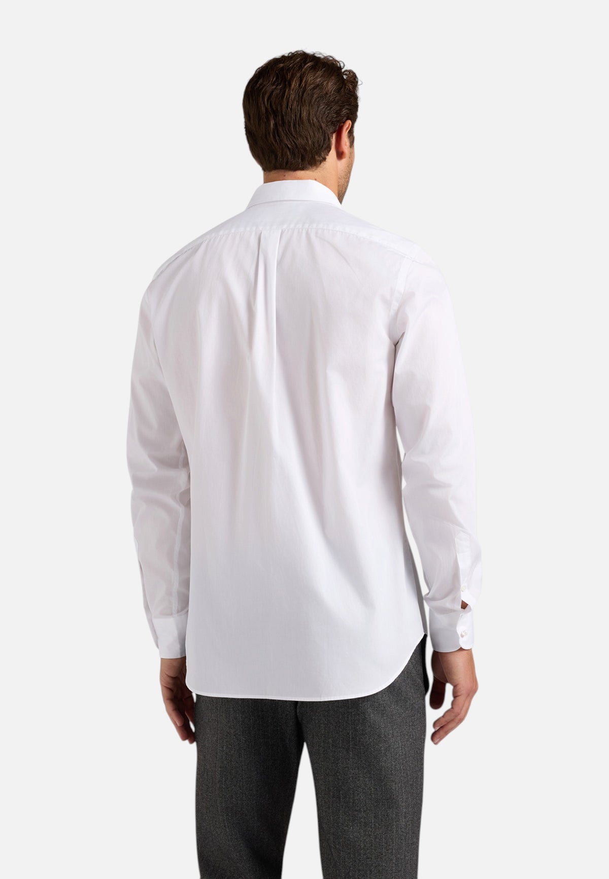Camicia Manica lunga Uomo Harmont & Blaine Puro cotone popeline, Tessuto tinto in capo, Chiusura frontale con bottoni, Colletto classico, Logo Harmont & Blaine  CRR043013967M