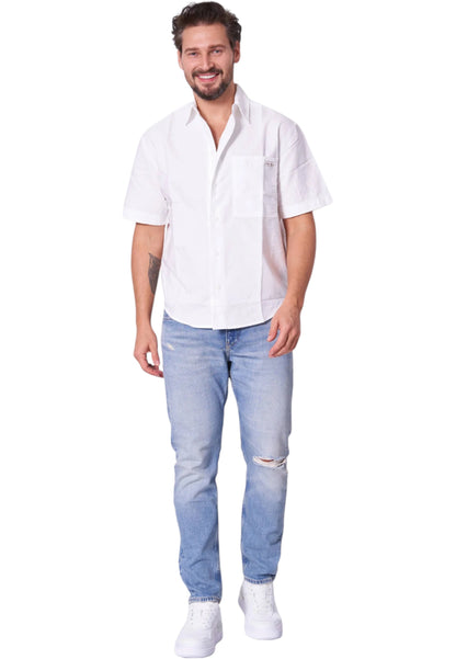 Camicia Manica Corta Uomo Calvin klein Jeans