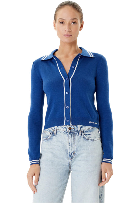 Polo Manica lunga Donna Guess In Maglia Gj Guess J Emb W5YR32Z3HO2