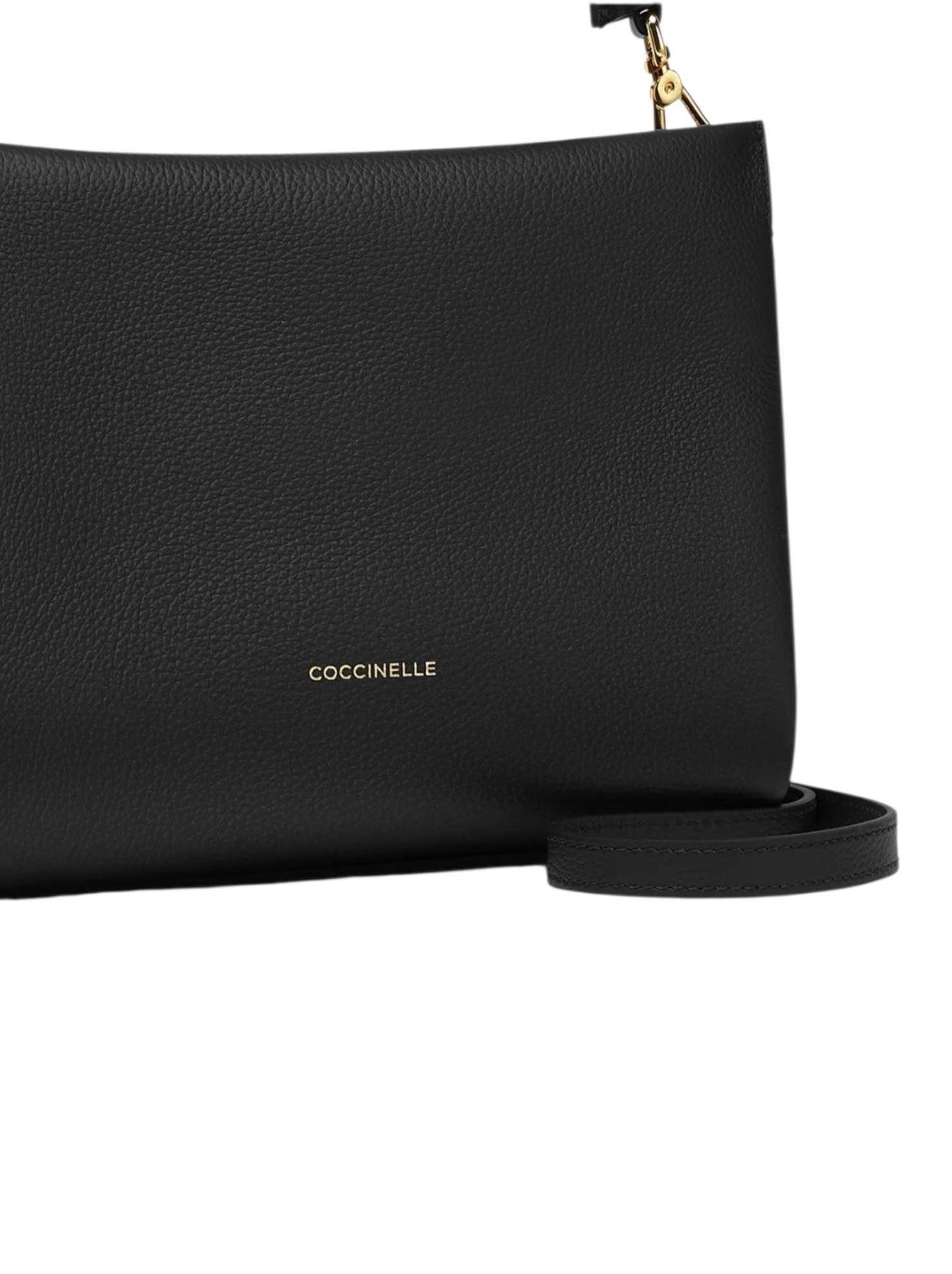 Borsa A Mano Donna Coccinelle In Pelle Martellata Doppia Boheme Grana Double E1M50580101