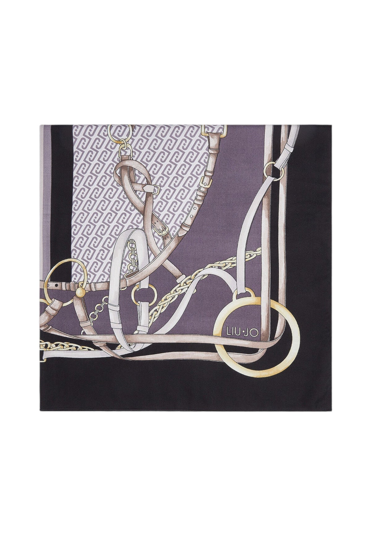 Foulard  Donna Liu Jo Metalware 120X120  2F6074T2745