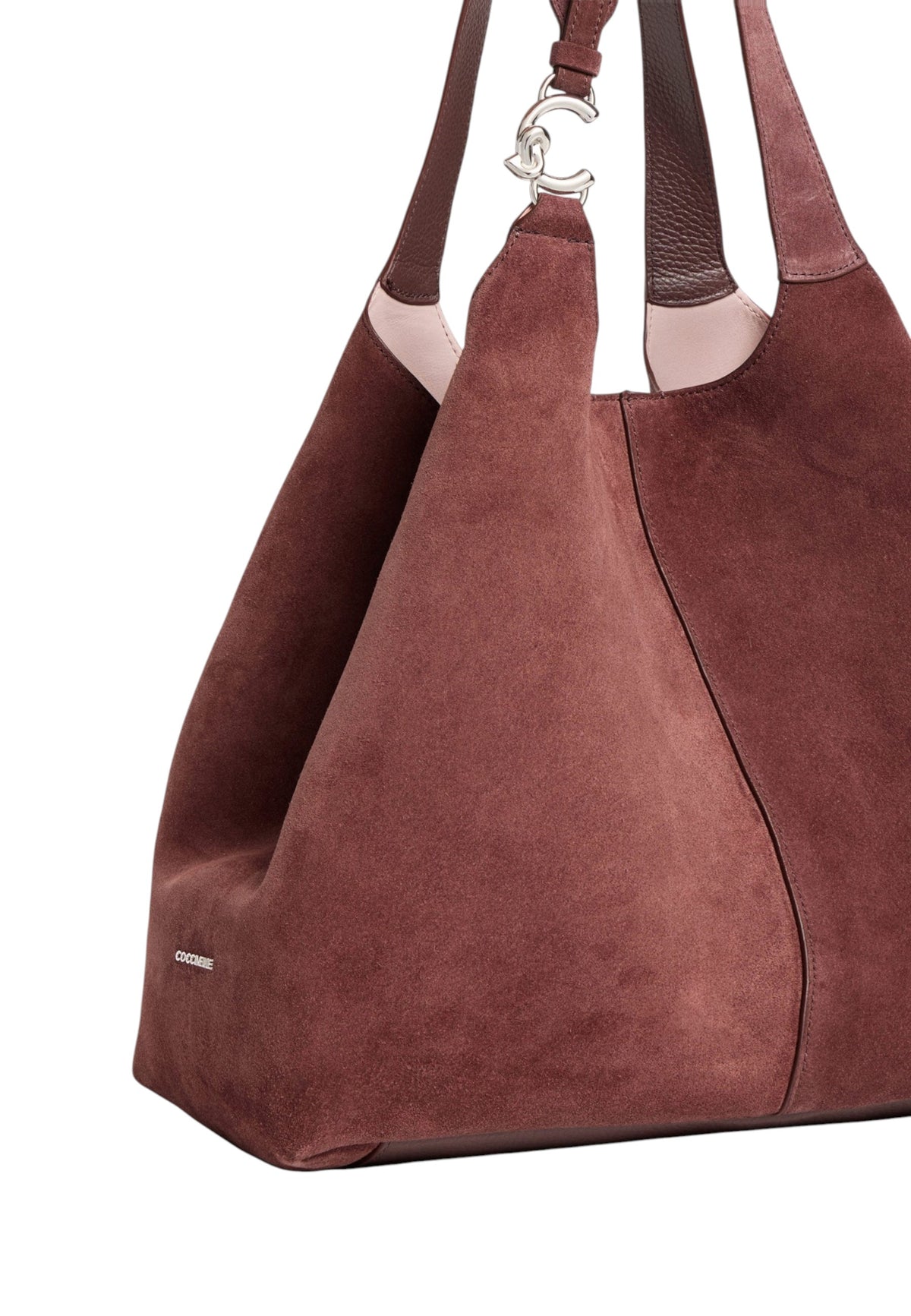 Borsa A Spalla Donna Coccinelle In camoscio, Pelle con grana C-Easy Suede E1THE110101
