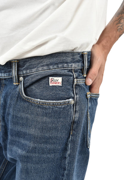 Jeans Carrot Fit Uomo Roy Roger's Baker Dapper Re-Search RSC002D717
