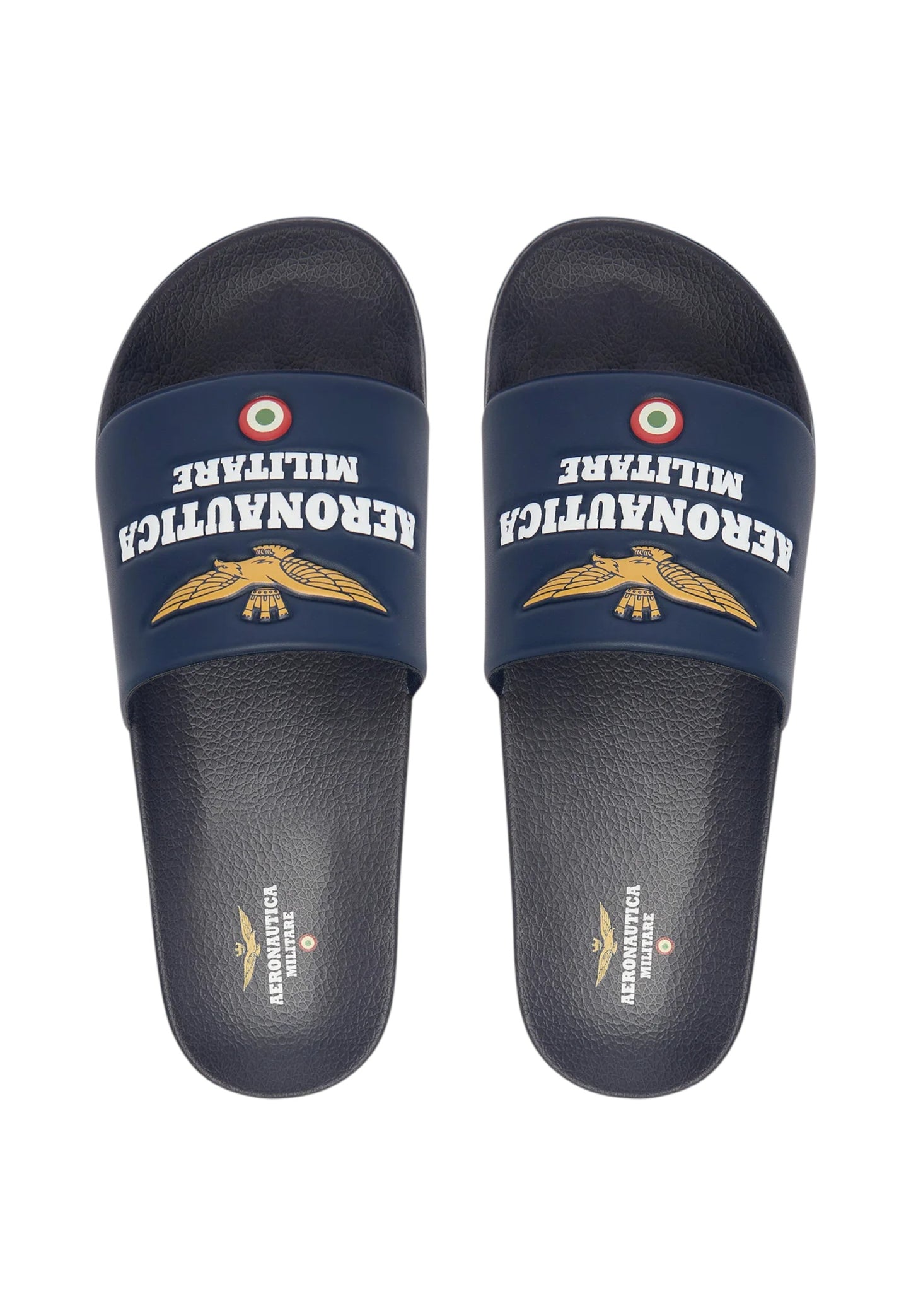 Ciabatte  Uomo Aeronautica Militare A Fascia In Gomma Con Logo  261SC0242UCT03337