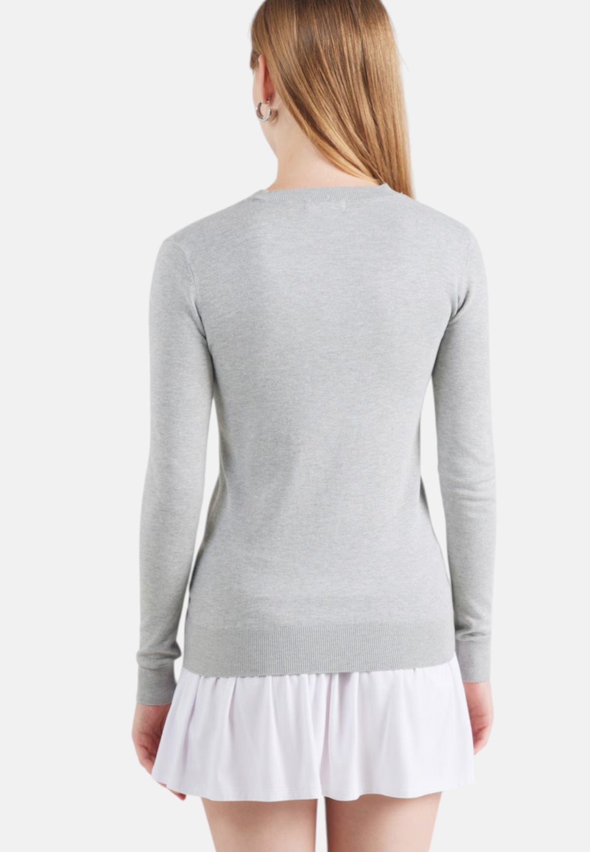 Maglione A Girocollo Donna Guess Logo Georgia W6BR53Z1454