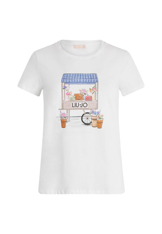 T-Shirt Manica Corta Donna Liu Jo