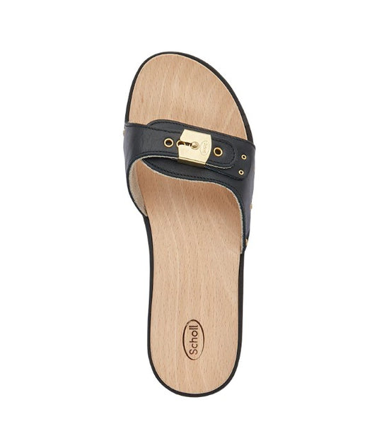 Sandali Con Tacco Donna Scholl Materiale soletto:Legno Pescura Carroarmato F30551