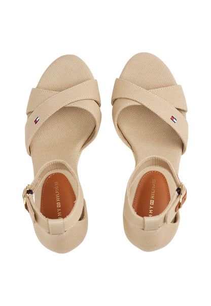 Sandali Con Zeppa Donna Tommy Hilfiger  Flag High Wedge