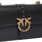 Borsa A Tracolla Donna Pinko Pelle di vitello, nuova fibbia Love Birds, pattina, tracolla a catena, misure 27 x 7 x 16 cm Love One Classic New Buckle 107070A0F1