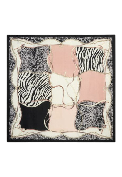Foulard  Donna Liu Jo Ribbon Animalier 120X120  2F5083T0300