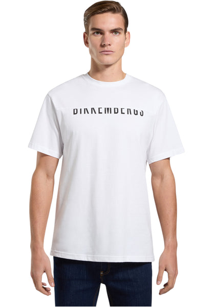 T-Shirt Manica Corta Uomo Bikkembergs Logo Spezzato