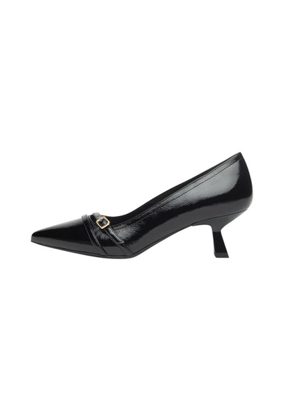 Decollete  Donna Nero Giardini In Vernice Tacco Svasato 5 cm  I514431DE