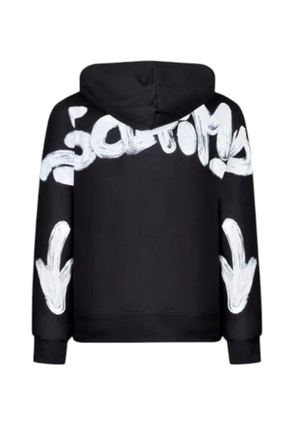 Felpa Con Cappuccio Uomo Disclaimer   25IDS55106